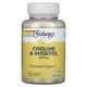 Холин-Иозитол, Choline&Inositol, Solaray, 250 мг, 100 капсул