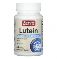 Лютеїн, Lutein, Jarrow Formulas, 20 мг, 60 капсул