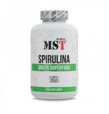 Спіруліна, Spirulina, MST, 500 мг,180 таблеток