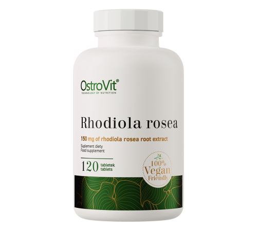 Родиола розовая, Rhodiola rosea, OstroVit, 150 мг, 120 капсул Родиола розовая, Rhodiola rosea, OstroVit, 150 мг, 120 капсул