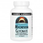 Магний Глицинат, Source Naturals, Magnesium Glycinate, 60 таблеток Магний Глицинат, Source Naturals, Magnesium Glycinate, 60 таблеток