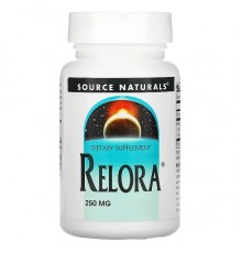 Релора, Relora, Source Naturals, 250 мг, 45 таблеток