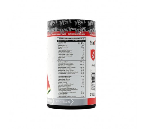 Креатин, Creatine Kick, MST, 500 грамм (Арбуз-киви)