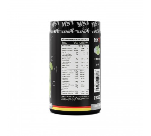 Аминокислоты, BCAA и EAA Zero, MST, 520 грамм (Мохито) Аминокислоты, BCAA и EAA Zero, MST, 520 грамм (Мохито)