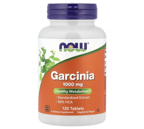 Гарциния, Garcinia, NOW Foods, 1000 мг, 120 таблеток Гарциния, Garcinia, NOW Foods, 1000 мг, 120 таблеток