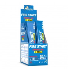 Передтренувальний комплекс, Fire Start Energy Gel + BCAA, 36 грам, (Апельсин)