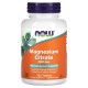 Магний Цитрат, Magnesium Citrate, NOW Foods, 200 мг, 100 таблеток