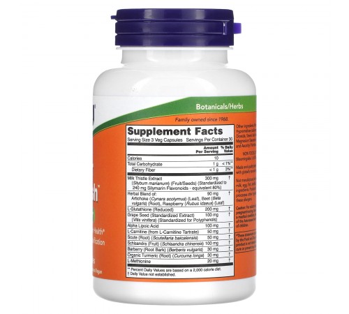 Підтримка печінки, Liver Refresh, Now Foods, 90 капсул